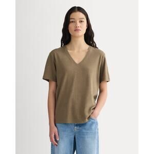 Everlane Slouchy V-Neck T-Shirt – Reed – Size Medium – NWT